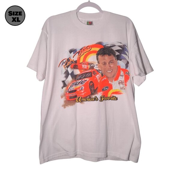 VINTAGE Ricky Rudd America's Favorite USED Shirt (Single Stitch, XL, 10, Tide) - Picture 1 of 9